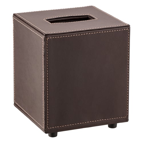 Cordoba Collection Tissue Box, Chocolate